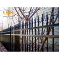 Outdoor privacy screen fence panel spearhead fence